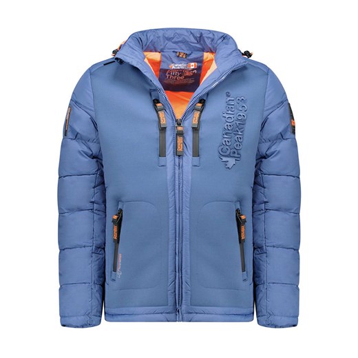 Canadian Peak Kurtka pikowana &quot;Beackweak&quot; w kolorze niebieskim ze sklepu Limango Polska w kategorii Kurtki męskie - zdjęcie 187323563