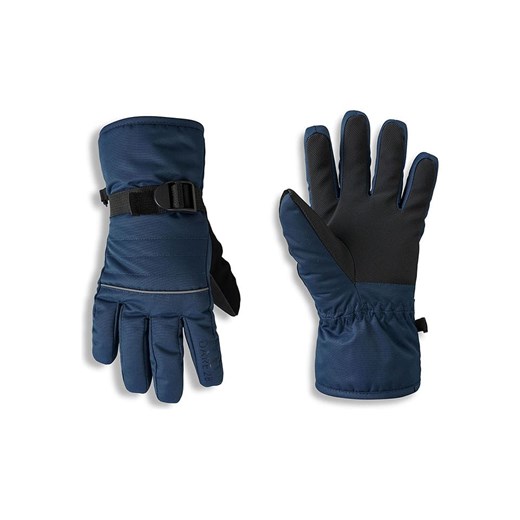 Dare 2b Rękawiczki narciarskie &quot;Glacier&quot; w kolorze granatowym ze sklepu Limango Polska w kategorii Rękawiczki dziecięce - zdjęcie 187323573