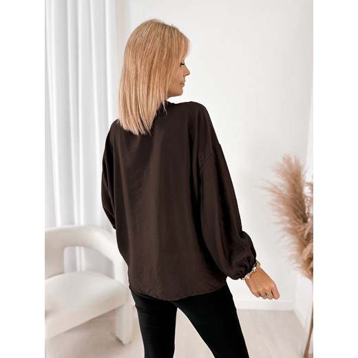 bluzka dorian ciemnobrązowa one size ONE SIZE UBRA