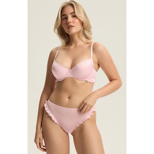 Esotiq biustonosz push-up Bloovii Allisia 43876-03X, Kolor jasnoróżowy, Rozmiar 65B, BLOOVII ze sklepu Intymna w kategorii Biustonosze - zdjęcie 187324033
