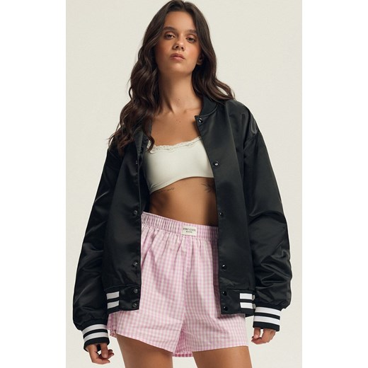 Esotiq spodenki w kratę Bloovii Locklyn 43754-03X, Kolor różowo-biały, Rozmiar L, BLOOVII ze sklepu Intymna w kategorii Piżamy damskie - zdjęcie 187324052