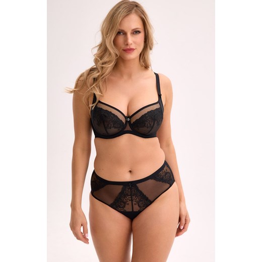 Gaia biustonosz miękki soft Kiara 051, Kolor czarny, Rozmiar 80B, Gaia ze sklepu Intymna w kategorii Biustonosze - zdjęcie 187324123