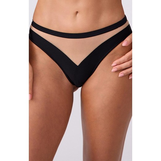 Marilyn figi damskie Desire, Kolor czarno-beżowy, Rozmiar L, Marilyn ze sklepu Intymna w kategorii Majtki damskie - zdjęcie 187324424