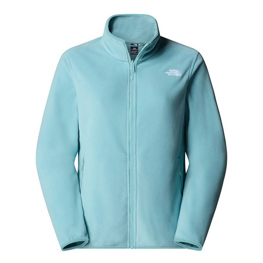 Bluza damska The North Face 100 Glacier Full-Zip Fleece 0A8D2FBOA1 - niebieska ze sklepu streetstyle24.pl w kategorii Bluzy damskie - zdjęcie 187324701