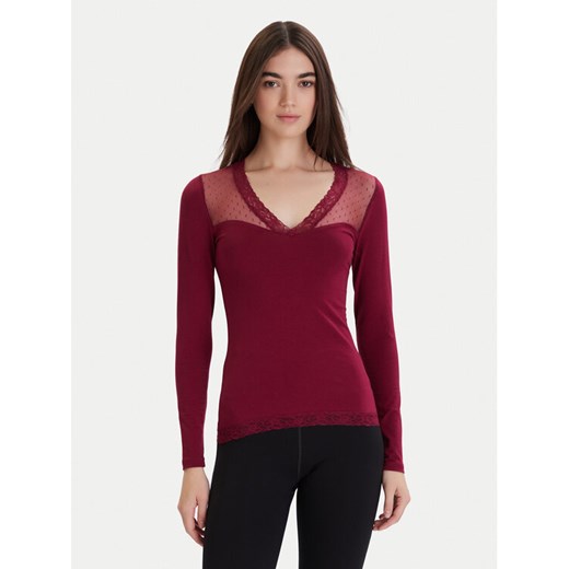 Ysabel Mora Koszulka piżamowa 19479 Różowy Slim Fit ze sklepu MODIVO w kategorii Piżamy damskie - zdjęcie 187325072