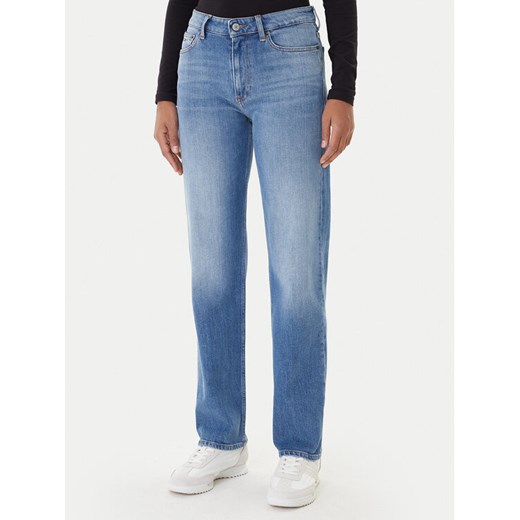 Tommy Jeans Jeansy Kira DW0DW21797 Niebieski Straight Fit ze sklepu MODIVO w kategorii Jeansy damskie - zdjęcie 187325103