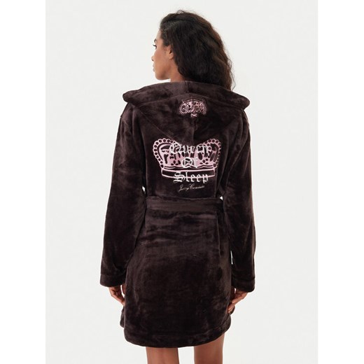 Juicy Couture Szlafrok JCLRB225503 Brązowy ze sklepu MODIVO w kategorii Szlafroki damskie - zdjęcie 187325131