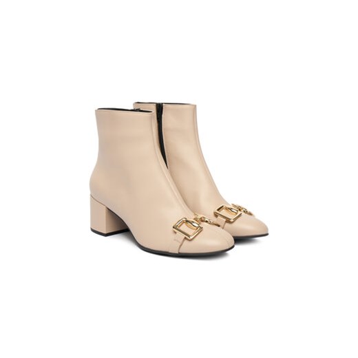 HÖGL Botki 0-184130-14000 Écru Högl 37 MODIVO