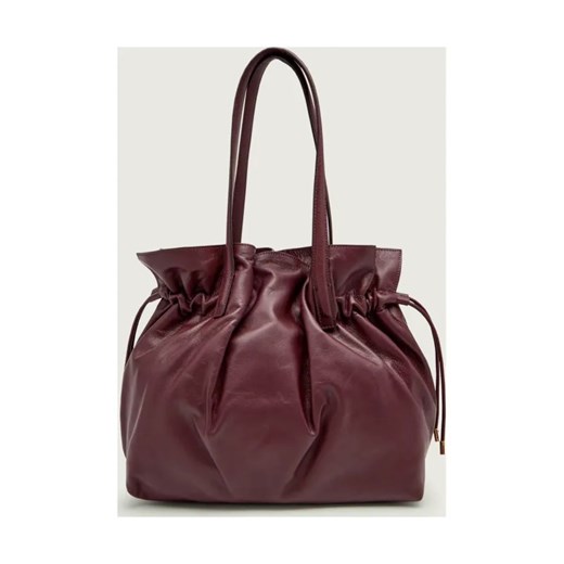 Marella Skórzany worek IMPATTO ze sklepu Gomez Fashion Store w kategorii Torebki worki - zdjęcie 187325723