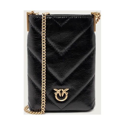 Pinko Skórzana torebka na telefon 7" ze sklepu Gomez Fashion Store w kategorii Etui - zdjęcie 187325734