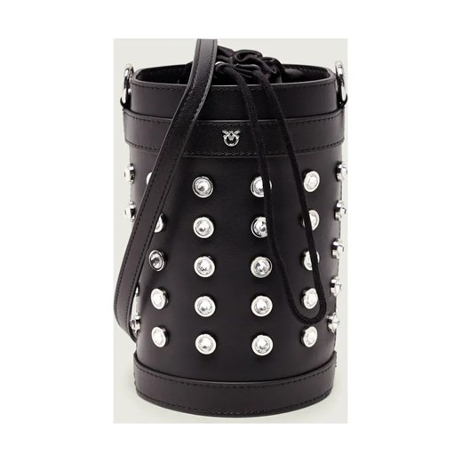 Pinko Skórzany worek MINI BUCKET ze sklepu Gomez Fashion Store w kategorii Torebki worki - zdjęcie 187325751