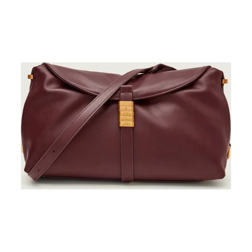 Pinko Skórzana torebka na ramię NEW SADDLE CLASSIC ze sklepu Gomez Fashion Store w kategorii Listonoszki - zdjęcie 187325753