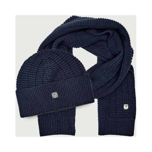 Joop! Szal + czapka Feranto | z dodatkiem wełny ze sklepu Gomez Fashion Store w kategorii Czapki zimowe męskie - zdjęcie 187325760
