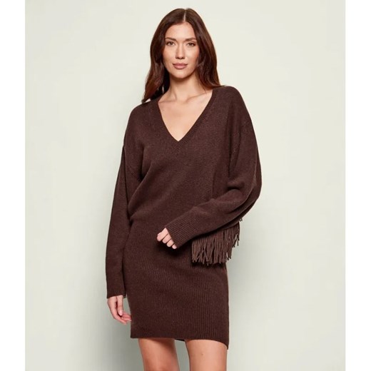 AKEP Sukienka | z dodatkiem wełny i kaszmiru ze sklepu Gomez Fashion Store w kategorii Sukienki - zdjęcie 187325803