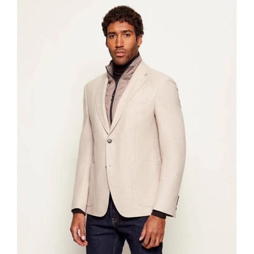 Joop! Marynarka 2w1 Hectic | Slim Fit | z dodatkiem wełny ze sklepu Gomez Fashion Store w kategorii Marynarki męskie - zdjęcie 187325813