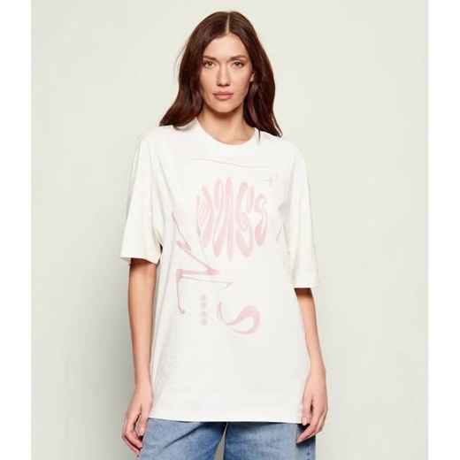 Hugo Blue T-shirt B_8 | Oversize fit ze sklepu Gomez Fashion Store w kategorii Bluzki damskie - zdjęcie 187325850