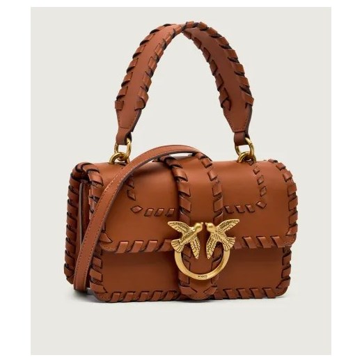 Pinko Skórzana torebka na ramię LOVE ONE MINI CL Pinko OS Gomez Fashion Store