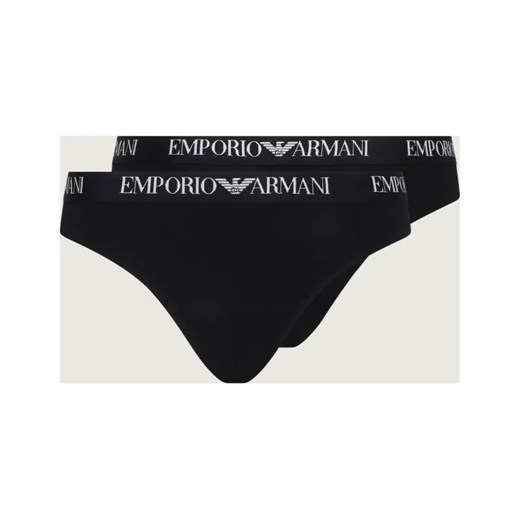 Emporio Armani Figi brazylijskie 2-pack ze sklepu Gomez Fashion Store w kategorii Majtki damskie - zdjęcie 187327162