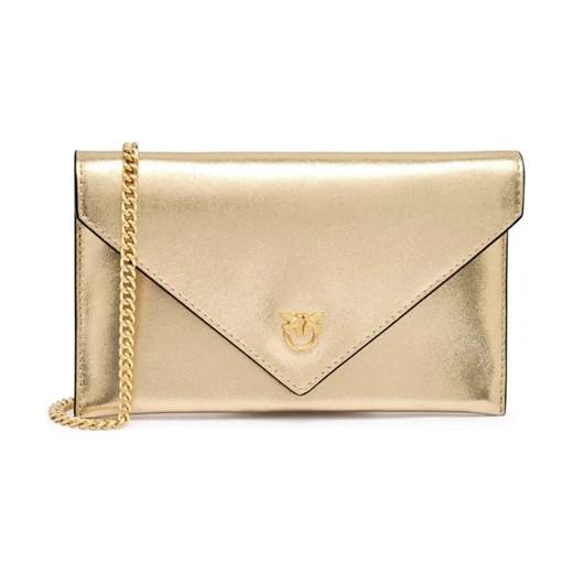 Pinko Skórzana kopertówka FLAT PURSE MINI ze sklepu Gomez Fashion Store w kategorii Kopertówki - zdjęcie 187327981