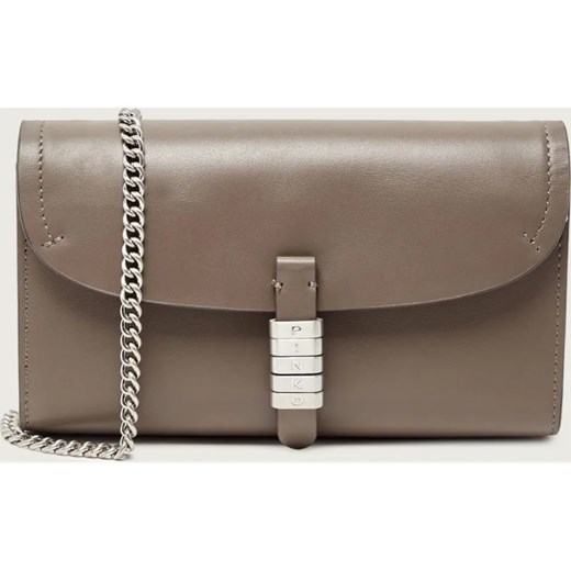 Pinko Skórzana kopertówka/portfel SADDLE ze sklepu Gomez Fashion Store w kategorii Portfele damskie - zdjęcie 187327994