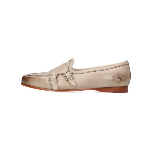 MELVIN &amp; HAMILTON Skórzane mokasyny &quot;Julietta 3&quot; w kolorze beżowym Melvin & Hamilton 38 wyprzedaż Limango Polska