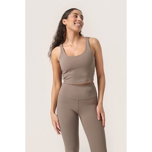 Soaked in Luxury Top w kolorze szarobrązowym Soaked In Luxury S Limango Polska wyprzedaż