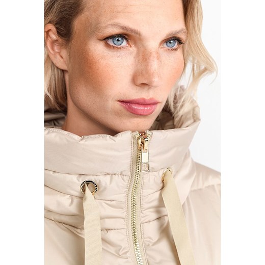 Rich &amp; Royal Płaszcz pikowany w kolorze beżowym Rich & Royal 38 okazyjna cena Limango Polska