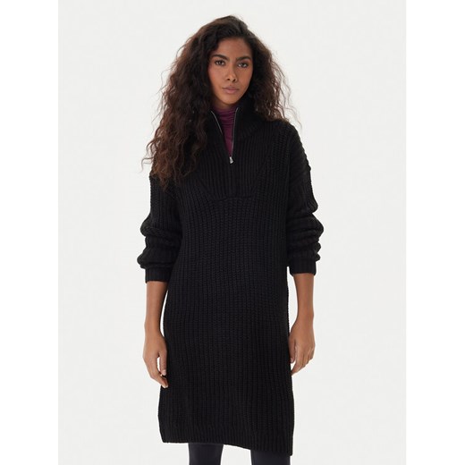 Roxy Sukienka dzianinowa Home Again SD ERJKD03535 Czarny Regular Fit ze sklepu MODIVO w kategorii Sukienki - zdjęcie 187329051