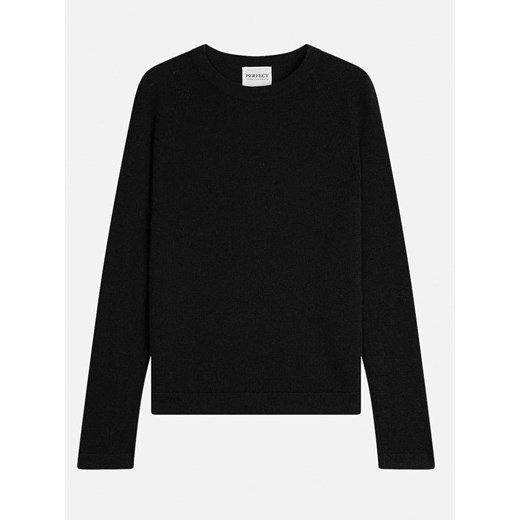 Perfect Cashmere Kaszmirowy sweter &quot;Whitney&quot; w kolorze czarnym ze sklepu Limango Polska w kategorii Swetry damskie - zdjęcie 187329341