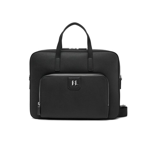 KARL LAGERFELD Torba na laptopa A1M30098 Czarny ze sklepu MODIVO w kategorii Torby na laptopa - zdjęcie 187329751