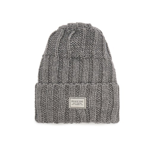 Puccini Czapka CZ2313 Szary ze sklepu MODIVO w kategorii Czapki zimowe damskie - zdjęcie 187329753