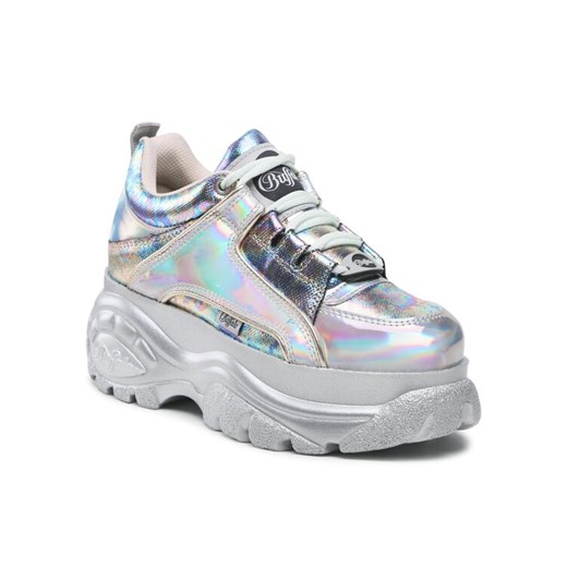 Sneakersy Buffalo 1339-14 2.0 BN15341141 Srebrny ze sklepu eobuwie.pl w kategorii Buty sportowe damskie - zdjęcie 187329910