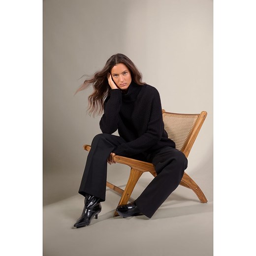 Perfect Cashmere Kaszmirowy golf &quot;Somba&quot; w kolorze czarnym Perfect Cashmere S okazja Limango Polska