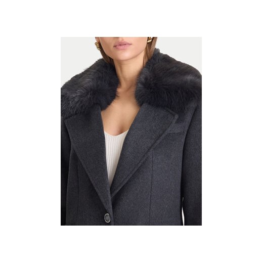 Guess Płaszcz wełniany W5BL19 W2642 Szary Regular Fit Guess XXL MODIVO