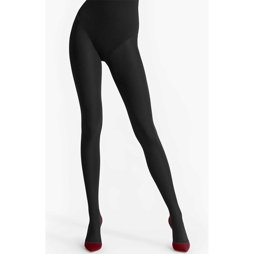 Rajstopy damskie z wewnętrzną warstwą polarową 662 Fleece 250 DEN, Kolor czarny, Rozmiar S/M, LEGS ze sklepu Primodo w kategorii Rajstopy - zdjęcie 187330693