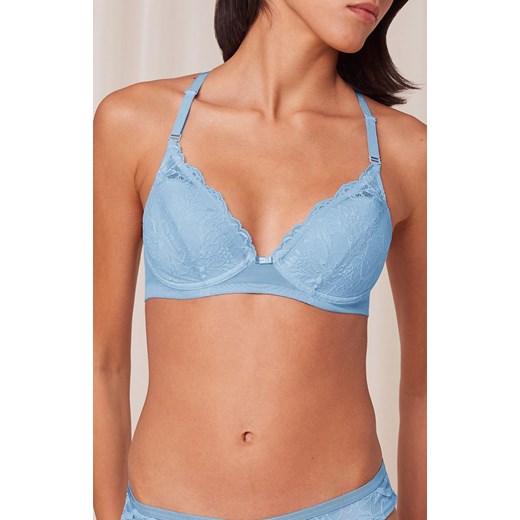 Triumph biustonosz usztywniany błękitny Amourette Charm T WP 10217747, Kolor błękitny, Rozmiar 95B, Triumph ze sklepu Primodo w kategorii Biustonosze - zdjęcie 187330933