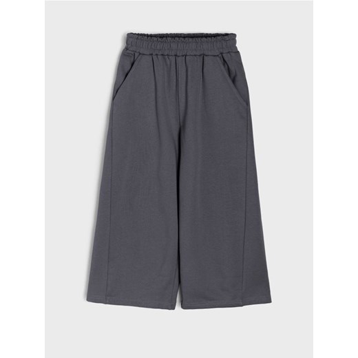 Sinsay - Spodnie dresowe wide leg - szary ze sklepu Sinsay w kategorii Spodnie dziewczęce - zdjęcie 187333193
