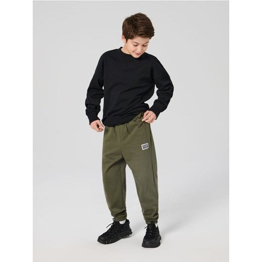 Sinsay - Spodnie loose - zielony ze sklepu Sinsay w kategorii Spodnie chłopięce - zdjęcie 187333243
