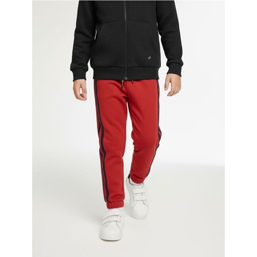 Sinsay - Spodnie jogger - czerwony ze sklepu Sinsay w kategorii Spodnie chłopięce - zdjęcie 187333292