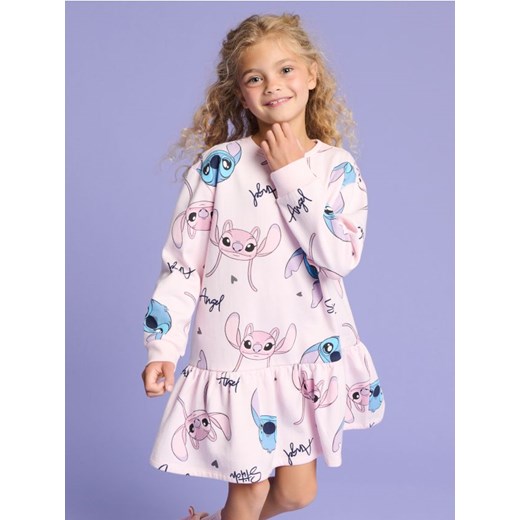 Sinsay - Sukienka Stitch - różowy ze sklepu Sinsay w kategorii Sukienki dziewczęce - zdjęcie 187333310