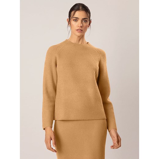 APART Sweter w kolorze karmelowym ze sklepu Limango Polska w kategorii Swetry damskie - zdjęcie 187334432