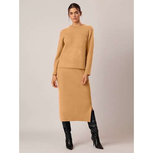 APART Sweter w kolorze karmelowym 36/38 okazyjna cena Limango Polska