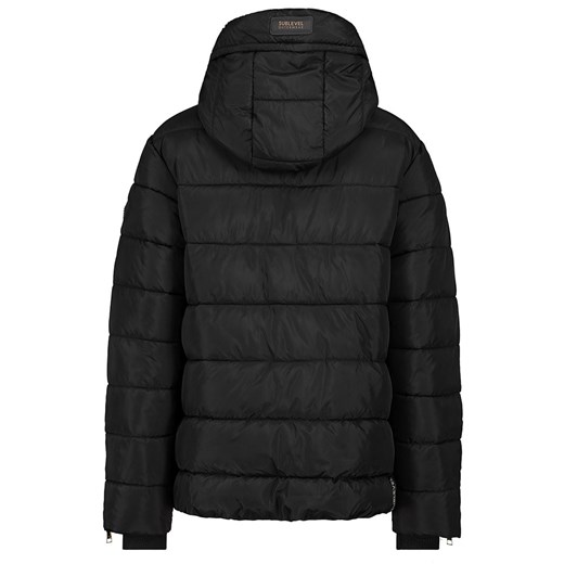 Sublevel Kurtka pikowana w kolorze czarnym S Limango Polska wyprzedaż