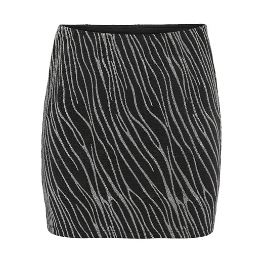 Noisy may Spódnica w kolorze srebrno-czarnym ze sklepu Limango Polska w kategorii Spódnice - zdjęcie 187335133