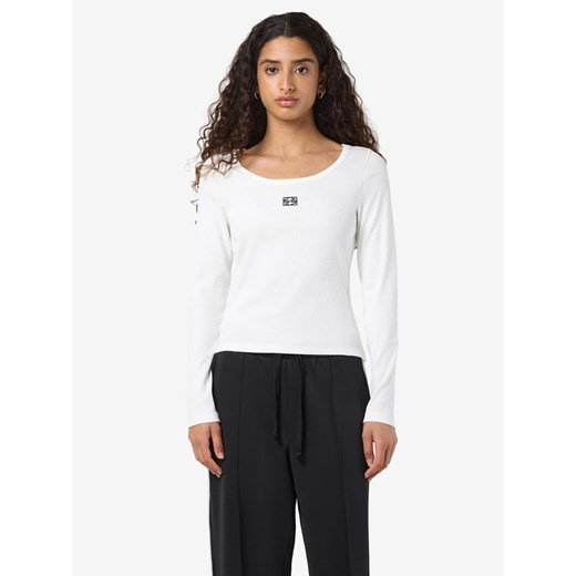 Noisy may Koszulka w kolorze białym ze sklepu Limango Polska w kategorii Bluzki damskie - zdjęcie 187335150