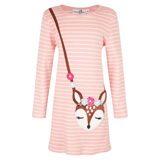 happy girls by Eisend Sukienka w kolorze jasnoróżowym ze sklepu Limango Polska w kategorii Sukienki dziewczęce - zdjęcie 187335243