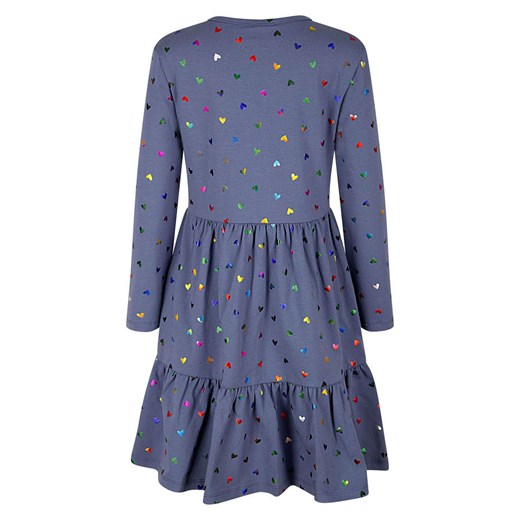 happy girls by Eisend Sukienka w kolorze granatowym Happy Girls By Eisend 140 promocja Limango Polska