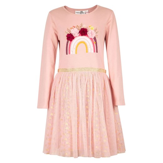 happy girls by Eisend Sukienka w kolorze jasnoróżowym ze sklepu Limango Polska w kategorii Sukienki dziewczęce - zdjęcie 187335261