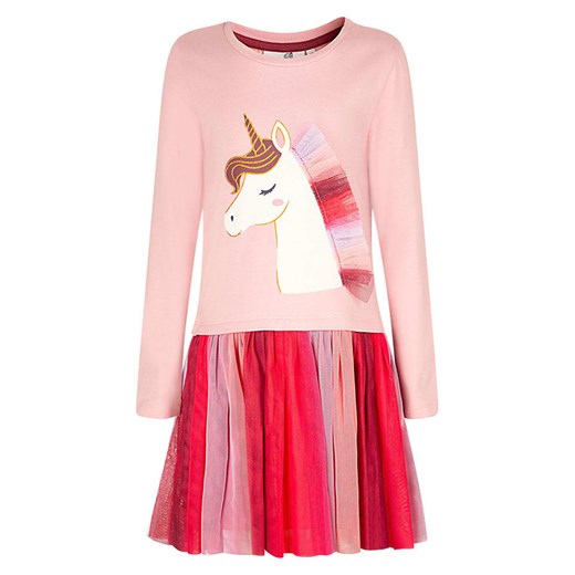 happy girls by Eisend Sukienka w kolorze jasnoróżowym ze sklepu Limango Polska w kategorii Sukienki dziewczęce - zdjęcie 187335273