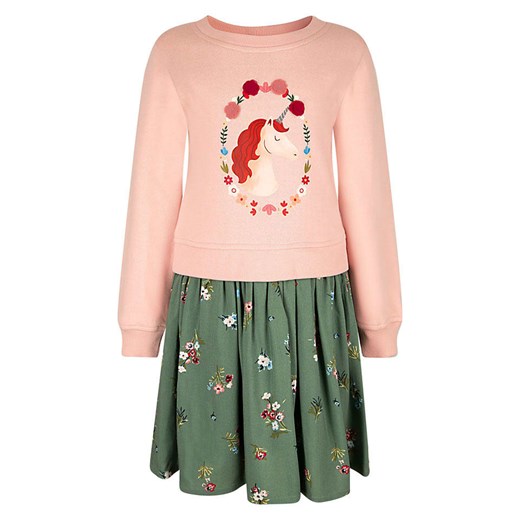 happy girls by Eisend Sukienka w kolorze jasnoróżowym ze sklepu Limango Polska w kategorii Sukienki dziewczęce - zdjęcie 187335281